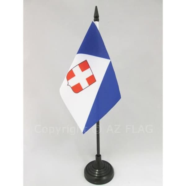 Haute-Savoie bordsflagga 15x10cm - Haute-Savoie avdelning Hög kvalitet