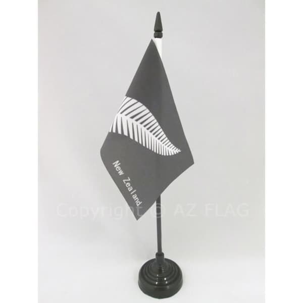 Bordflagga - AZ FLAG - Nya Zeeland - 15x10cm - Polyester - Inomhus