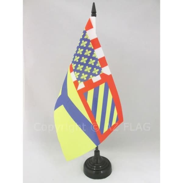 Yonne Bordsflagga 21x14cm - Franska avdelningen - Bourgogne Hög kvalitet