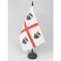 Miniatyrbild 1 av 3: Bordflagga Sardinien 21x14cm - sardin - Italien Hög kvalitet