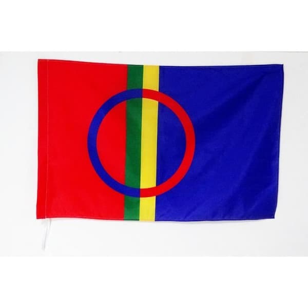 Samisk flagga från Lappland 150x90cm - samer