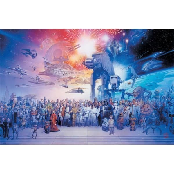 Affisch Star Wars Legacy Characters
