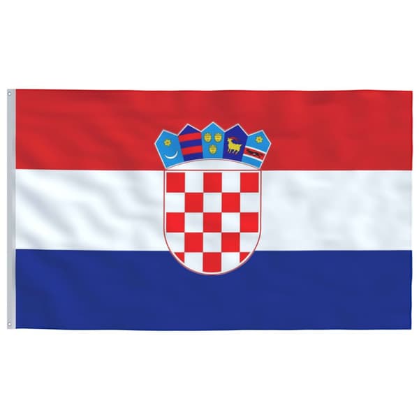 Kroatiens flagga 90x150 cm