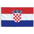 Miniatyrbild 2 av 2: Kroatiens flagga 90x150 cm