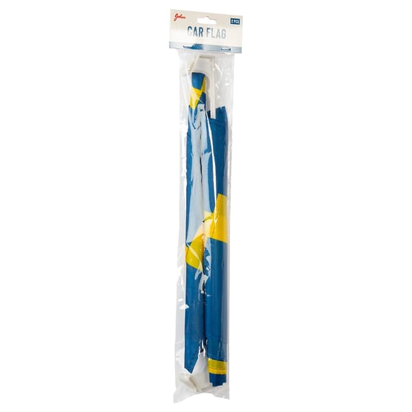 Svensk flagga 2-pack bilfäste