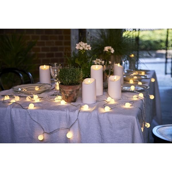 Blockljus Flamme LED, INNE/UTE Star Trading