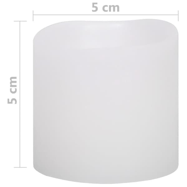 vidaXL Elektriska LED-ljus 24 st varmvit