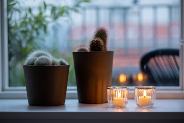 Rika LED lämpökynttilä valkoinen 4 kpl