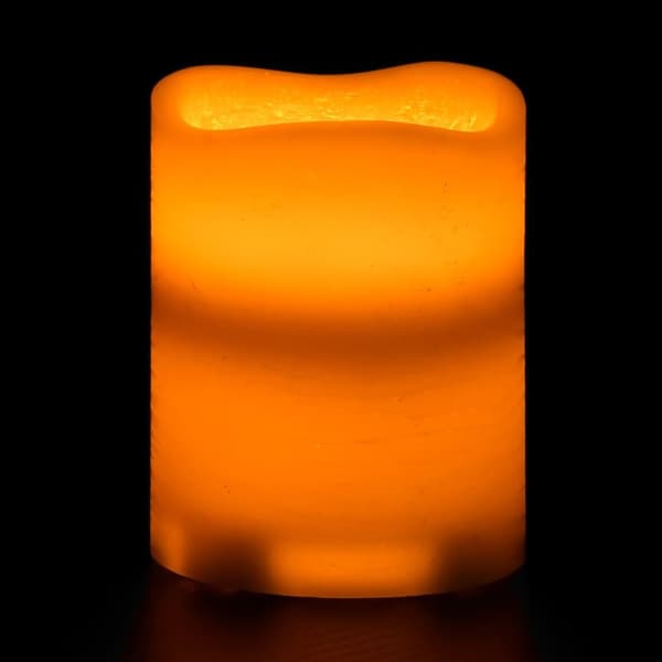 LED-stearinlys 24 stk. med fjernbetjening varmt hvidt lys
