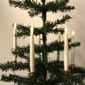 Miniatyrbild 8 av 8: LED-julgransljus 20 st. Trådlöst inkl. Fjärrkontroll &amp; Klämmor - passar de flesta Georg Jensen ljushållare mm.