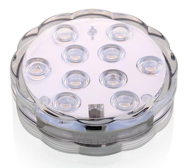 LED-ljus med 16 olika färger (vattentät) inkl. fjärrkontroll