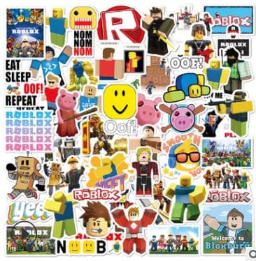 50st Roblox Klistermärken Stickers