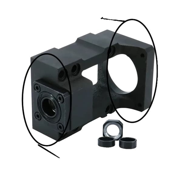 Motor monteringsbeslag, metal konstruktion, vinkelkontaktleje, C5 Vinkelkontakt, HM15-57