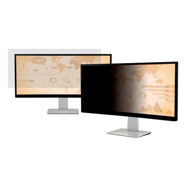 3M integritetsfilter för 29" widescreen-skärm (21:9) - sekretessfilter - 29 tum bred - svart Svart