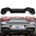 Miniatyrbild 2 av 2: Bakre stötfångarlist, passar BMW 1-serie F20 F21, M Sport, 2015-2017,En stil