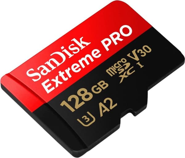 SanDisk Extreme PRO 128 GB MicroSDXC UHS-I Klass 10