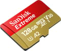 Miniatyrbild 2 av 5: SanDisk Extreme 128 GB MicroSDXC UHS-I klass 10