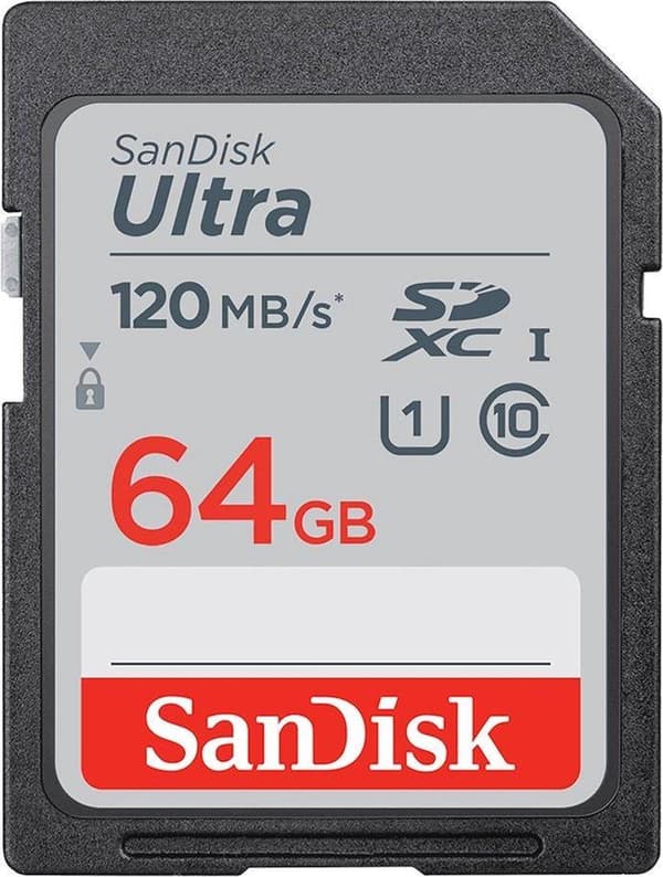 SanDisk Ultra -muistikortti 64 Gt SDXC UHS-I Class 10