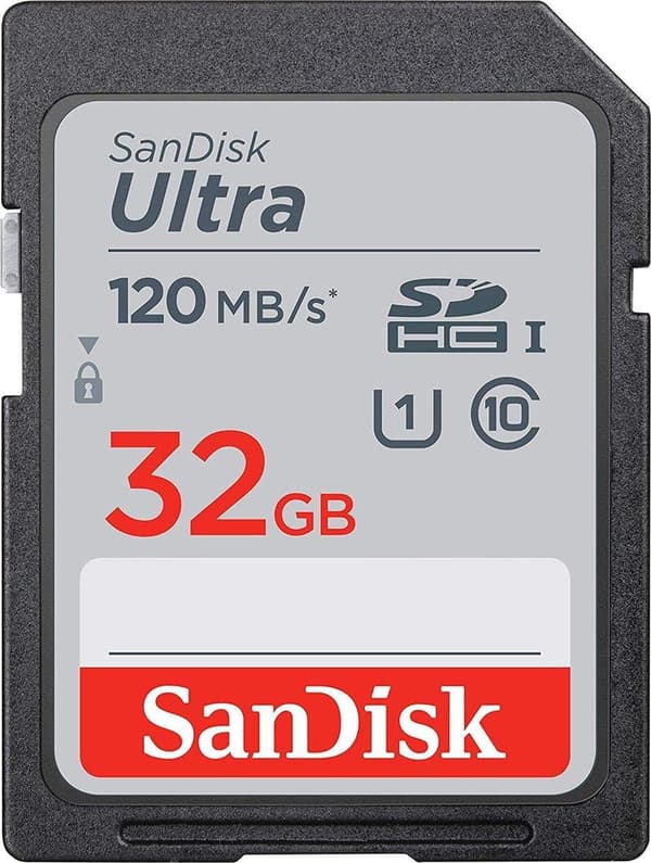 SanDisk Ultra hukommelseskort 32 GB SDHC klasse 10