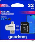 Miniatyrbild 9 av 10: Goodram M1A4-0320R12 minneskort 32 GB MicroSDHC Class 10 UHS-I