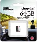 Miniatyrbillede 6 af 6: Kingston Technology High Endurance 64 GB MicroSD UHS-I Klasse 10