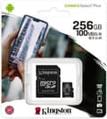Miniatyrbillede 2 af 4: Kingston Technology 256GB micSDXC Canvas Select Plus 100R A1 C10-kort + ADP