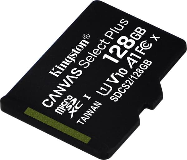 Kingston Technology Canvas Select Plus 128 Gt MicroSDXC UHS-I Class 10