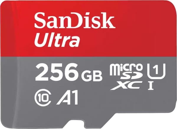 SanDisk Ultra 256 GB MicroSDXC UHS-I klass 10