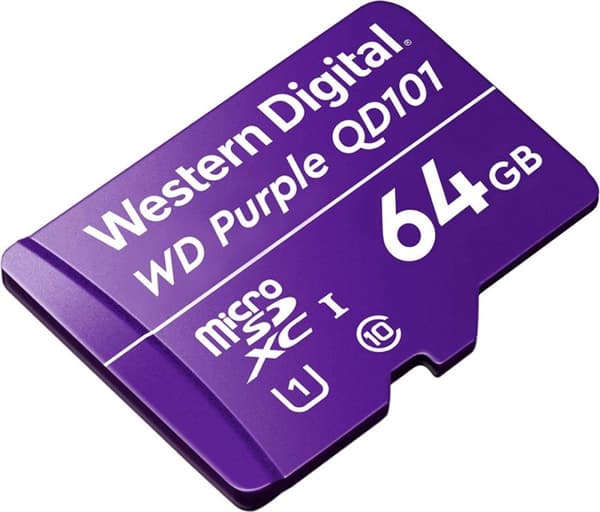 Western Digital WD Purple SC QD101 hukommelseskort 64 GB MicroSDXC Klasse 10