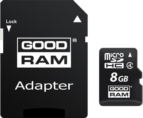 Goodram M40A 8 GB MicroSDHC UHS-I klass 4