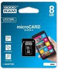 Miniatyrbild 1 av 2: Goodram M40A 8 GB MicroSDHC UHS-I klass 4