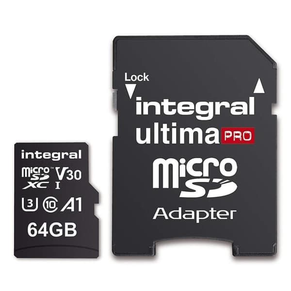 Integral Micro SDXC V30 100/70MB 64GB
