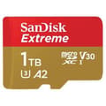 Miniatyrbillede 1 af 4: Sandisk MicroSDXC Extreme 1TB 190/130 Mb/s - A2 - V30 - SD