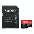 Miniatyrbillede 1 af 4: Sandisk MicroSDHC Extreme Pro 32GB 100mb / 90mb,U3,V30,A1