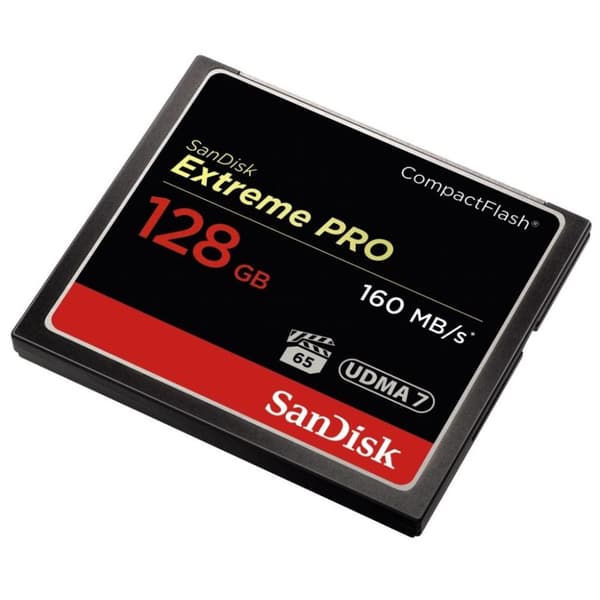 Sandisk CF Extreme Pro 128GB 160MB/sek.