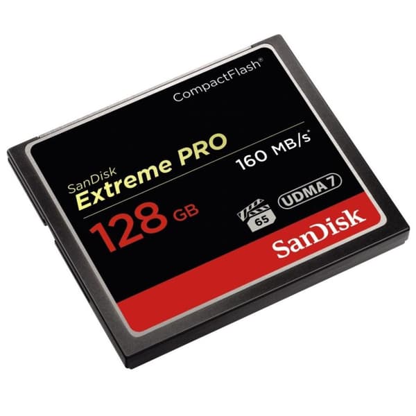 Sandisk CF Extreme Pro 128GB 160MB/sek.