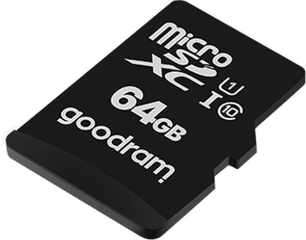 Goodram Alt i én M1A4-0640R12 hukommelseskort 64 GB MicroSDXC Class 10 UHS-I + Kortlæseren