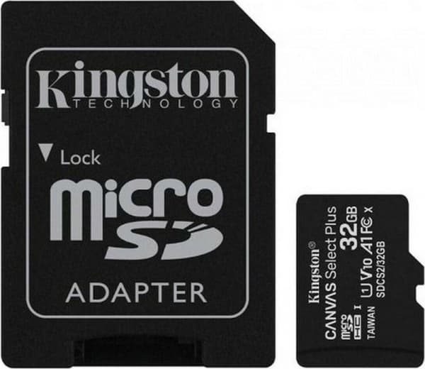 Kingston Technology Canvas Select Plus 32 GB MicroSDHC UHS-I Klasse 10