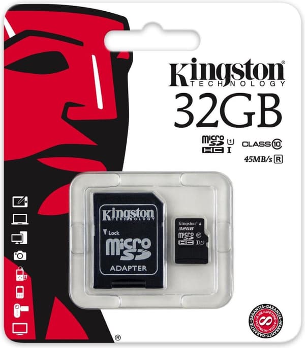 Kingston Technology Canvas Select Plus 32 GB MicroSDHC UHS-I Klasse 10