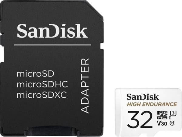 SanDisk High Endurance-minneskort 32 GB MicroSDHC UHS-I Klass 10