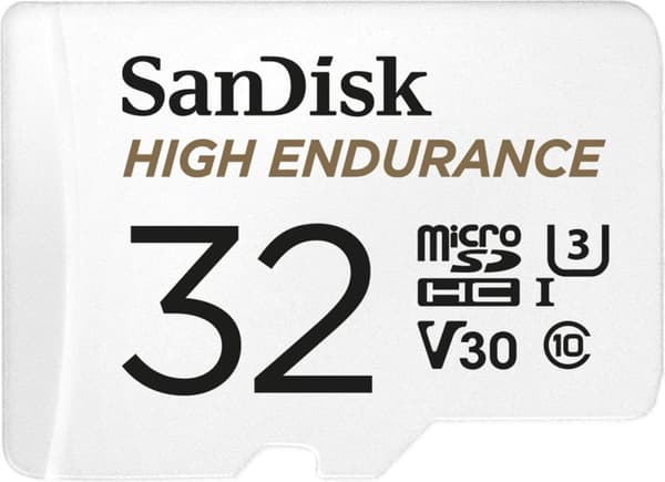 SanDisk High Endurance-minneskort 32 GB MicroSDHC UHS-I Klass 10