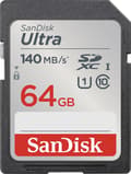 Miniatyrbillede 1 af 4: SanDisk Ultra 64 GB SDXC UHS-I Klasse 10