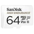 Miniatyrbillede 7 af 8: SanDisk High Endurance-hukommelseskort 64 GB MicroSDXC UHS-I Klasse 10