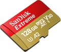 Miniatyrbillede 3 af 6: SanDisk Extreme 128 GB MicroSDXC UHS-I Class 10 + adapter
