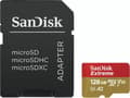 Miniatyrbillede 5 af 6: SanDisk Extreme 128 GB MicroSDXC UHS-I Class 10 + adapter