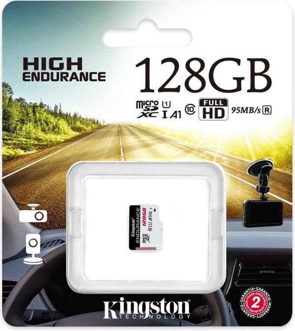 Kingston Technology High Endurance 128 Gt MicroSD UHS-I Class 10