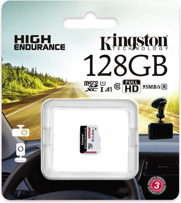 Kingston Technology High Endurance 128 Gt MicroSD UHS-I Class 10