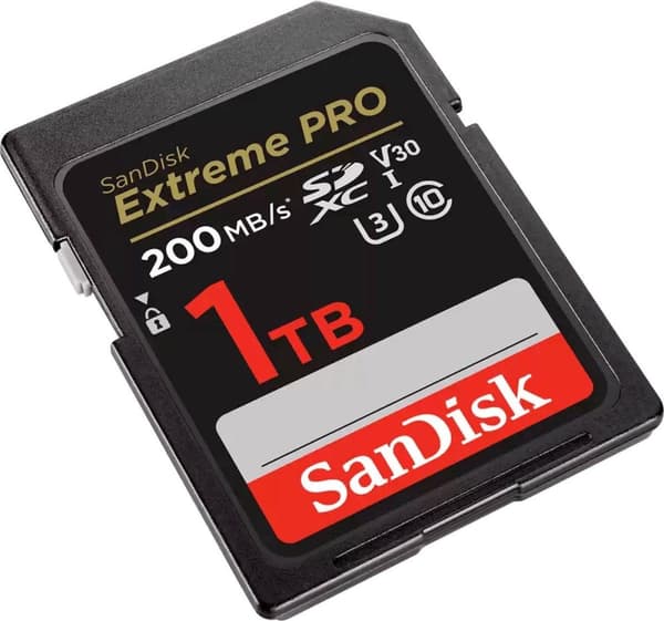 SanDisk Extreme PRO 1000 GB SDXC UHS-I klass 10