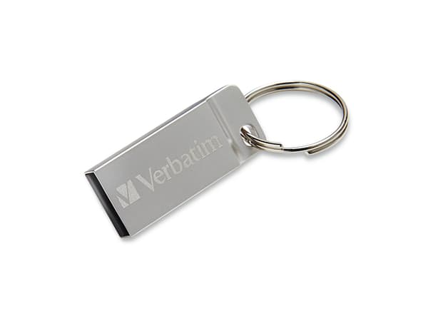 MEMORIE USB VERBATIM METAL EXECUTIVE 16GB USB 2.0 ARGINTIU "98748" (TIMBRU VERDE 0.03 LEI)