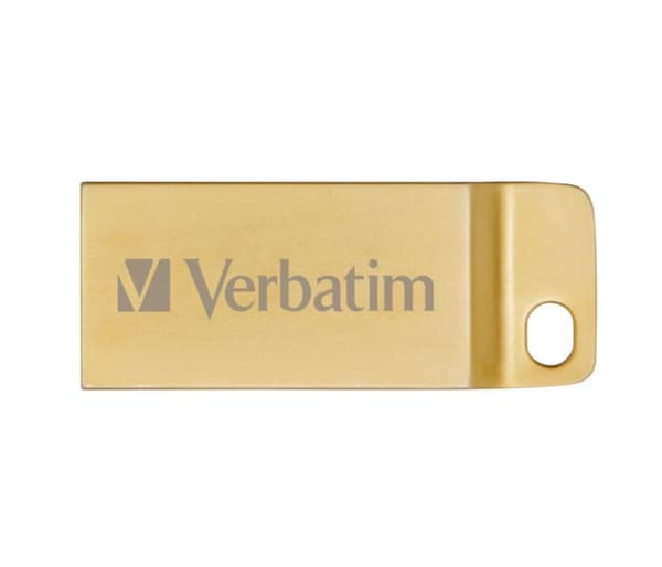 MEMORIE USB VERBATIM METAL EXECUTIVE 16GB AURIU USB 3.0 "99104" (TIMBRU VERDE 0.03 LEI) Kulta